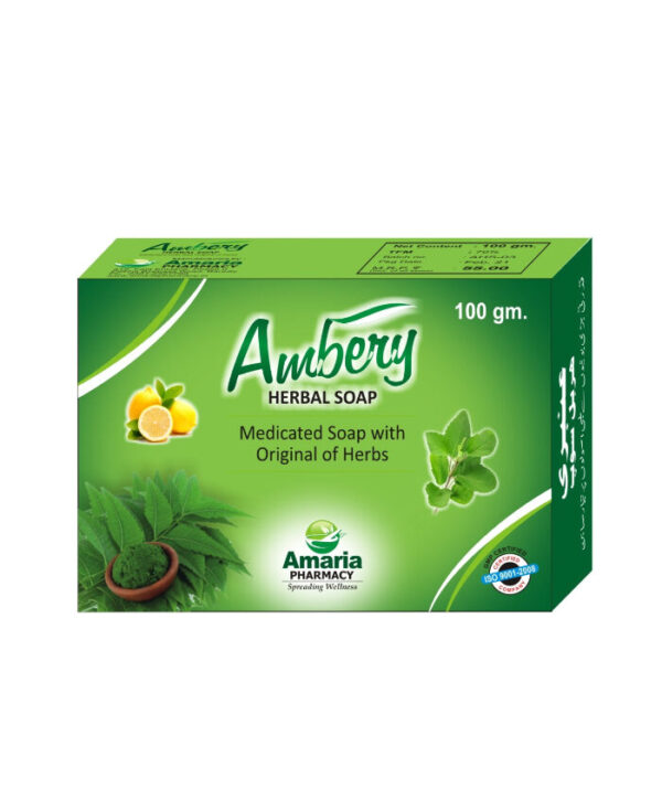 ambery herbal soap for face health