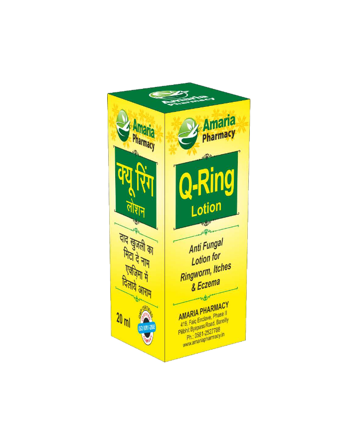 Buy Amaria Pharmacy Q ring Lotion for Eczema, fungal infection (Size-20ml)  Online at Low Prices in India - Amazon.in